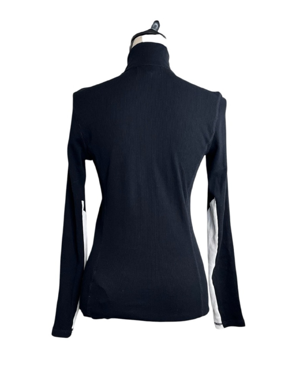 L-RL Ralph Lauren Active Sz S Gold Equestrian Y2K Long-Sleeve Pull-Over Top - Picture 2 of 13